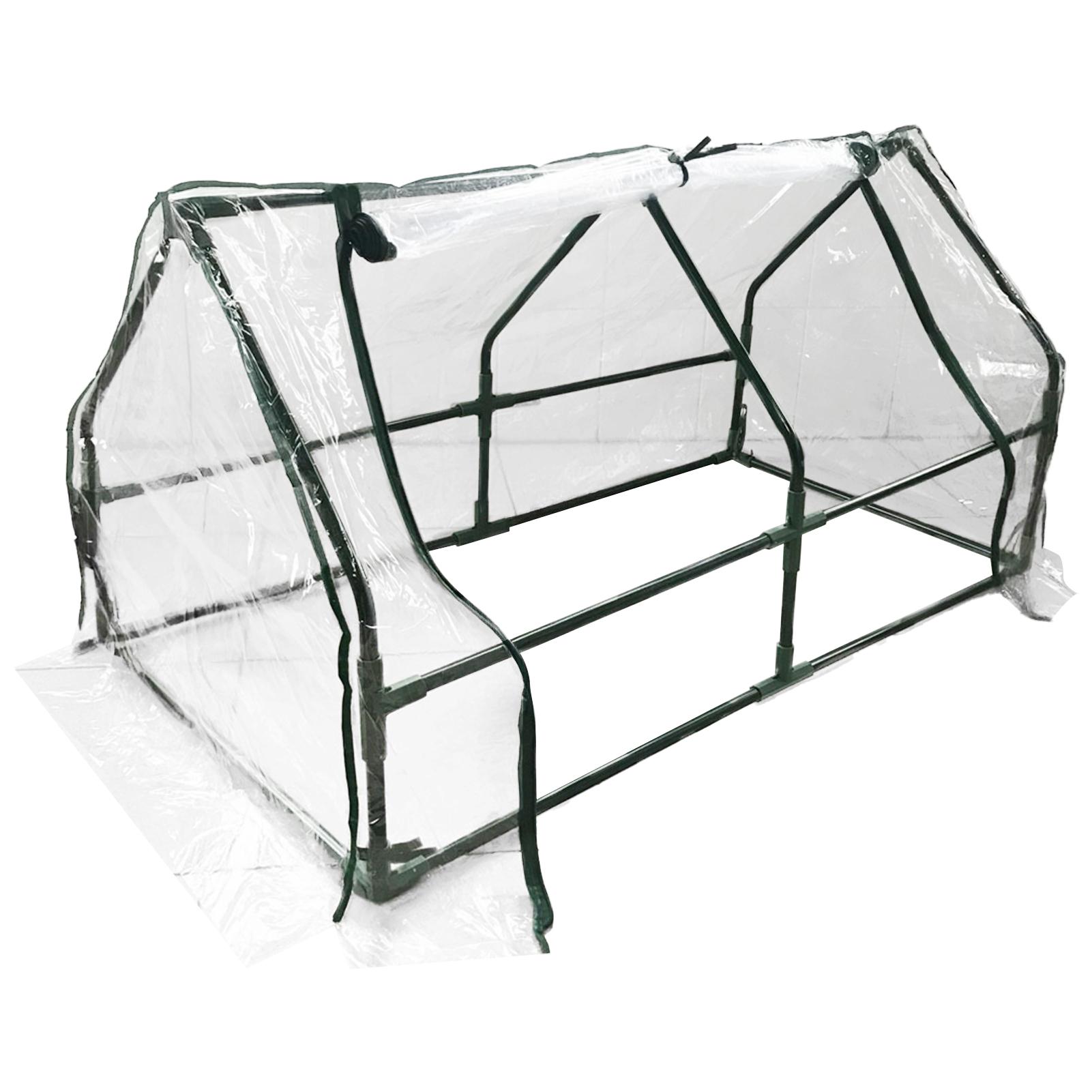 

Succulent Greenhouse Flower Rack Cover Waterproof Detachable Transparent Cover Design for Outdoor Rainy Hot Days прозорий