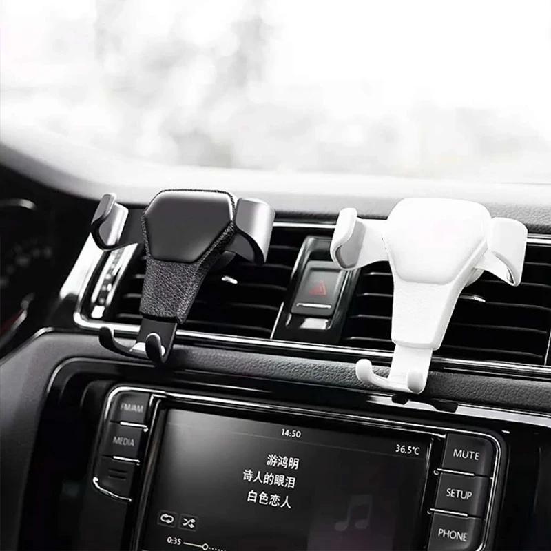 Universal Schwerkraft Auto Telefon Halter Auto Air Vent Clip Montieren Handy Halter Handy Ständer Unterstützung Für iPhone Für Samsung
