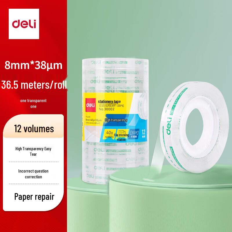 Deli Strong Transparent Tape