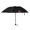 Sun and Rain 8 UV Black 3 Manual Lightweight High Heat Cute Floral Perfect for Gift for Girlfriend or Available In 3 Colors Umbrella, Foldable, Ribs,