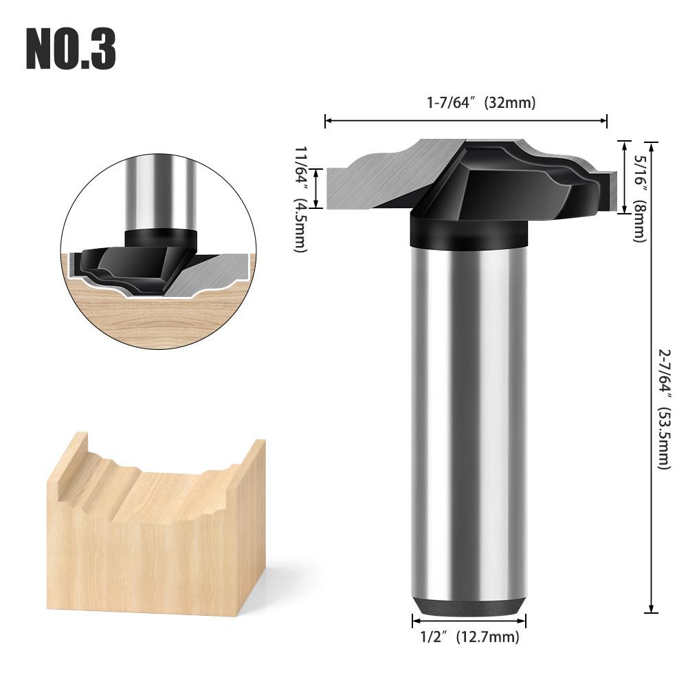 Cabinet Door Knife, Thin Door Knife, Pattern, Cutting Knife, Trimming Edge, Woodworking Engraving Machine, Integrated Knife, Bottom Cleaning Cutter