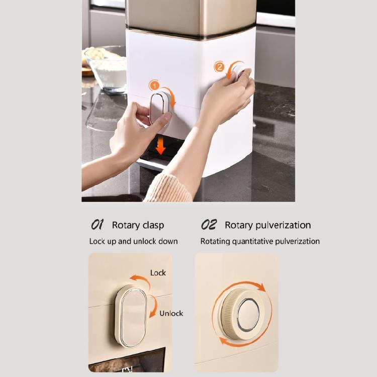 Convenient Flour Cereal Storage Container, Stay Organized for Kitchen Countertop