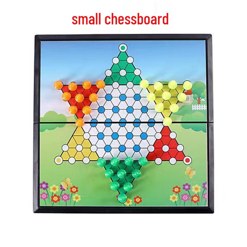 Brangdy Magnetic Foldable Checkers Game for Kids