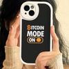 Bitcoin Phone Case Hard Leather For IPhone 14 13 16 Mini 15 14 11 12 Pro Max Plus Fundas