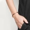Gold Plated Stainless Steel Energy Magnet Bracelet, Detachable Radiation Resistant Four In One Couple Magnetic Therapy Bracelet