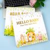 Babywachstum Erinnerungsbuch, Erstes Aufzeichnungsbuch für frischgebackene Eltern, Baby-Erinnerungsbuch, Baby-Scrapbook Baby-Buch
