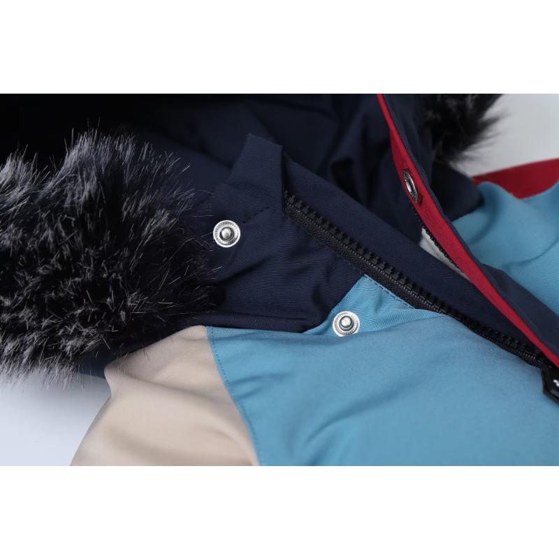 Snowsuit pro děti Batole Jednodílné Snowsuit Lyžařské kombinézy Dívčí a chlapci Vodotěsné kombinézy s kapucí Overaly Zimní Teplý Snowboard Kabát Venkovní bundy