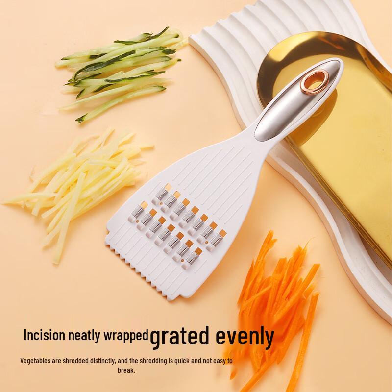 

Deouxingguang 6-in-1 Stainless Steel Vegetable Grater
