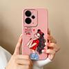 For Oppo Realme P3 C75x Narzo 10 30 60 A5 Pro 14 14T 14X Phone Cases Fashion Cool Girl High Quality Liquid Silicone Shockproof Housing For Oppo Covers