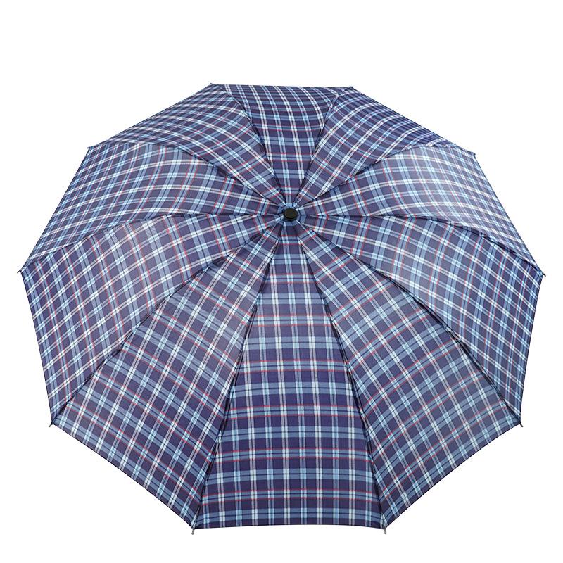 Large umbrella, large double folding umbrella, weather and rain girls parasol, thickened rainstorm-proof sun umbrella