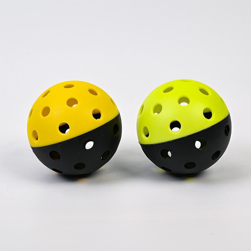74mm Indoor Pickleball Balls Durable High Bounce Plastic for  Teaching Training Pickleball Practice