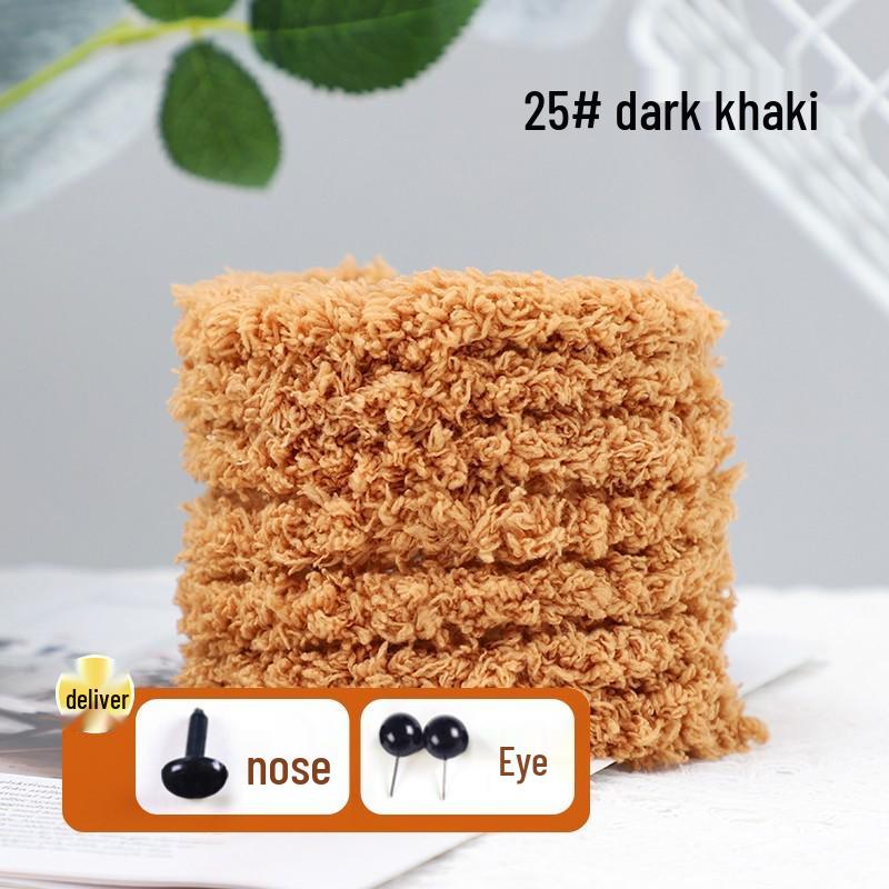 

Plush Coral Fleece & Chenille Stems Set for Children s Crafting