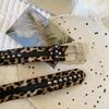 PU Leather Waist Strap Leopard Print Waist Belts Casual Waistband  Women