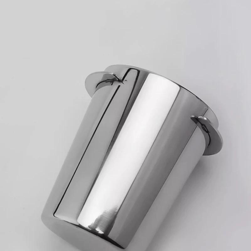 Tazza dosatrice per caffè in acciaio inossidabile, strumento di ricambio per barista, accessori per macchine per caffè espresso, tazze riutilizzabili per la misurazione dei chicchi di caffè