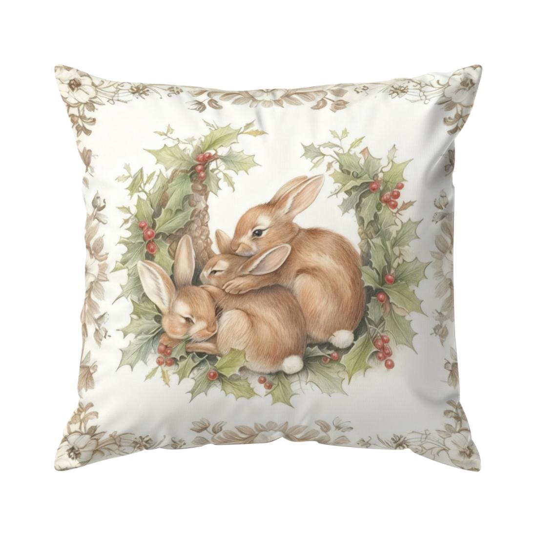 

Forest wildlife pattern Cushions Pillowcase Polyester Cushion Cover Throw Pillow Pillowcover Home Car Sofa Decor 40x40cm