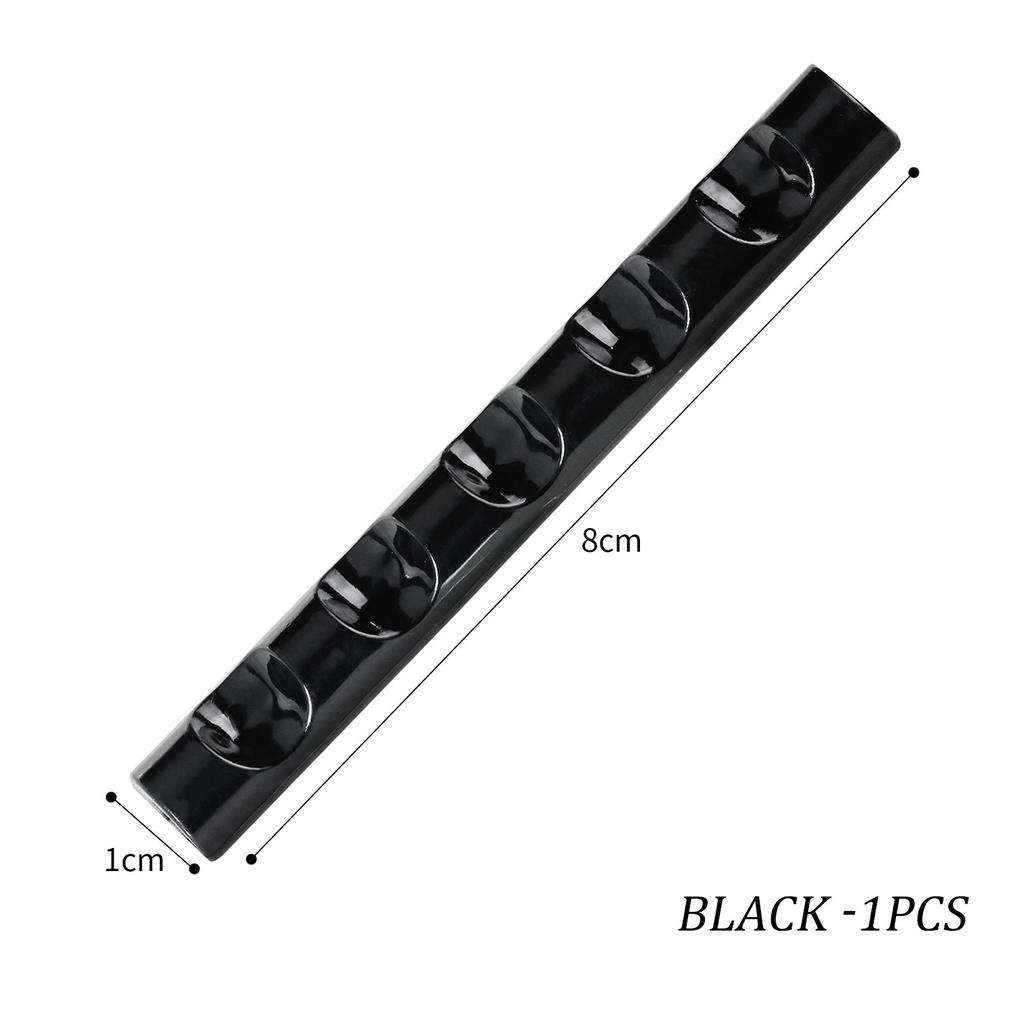 5 Grids Acrylic Clear Nail Brush Shelf Portable Mini crystal Painting Pen Rest Holder Stand Colorful UV Gel Brush Display Holder