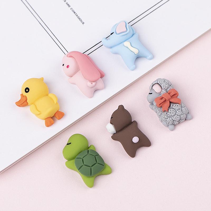 Cartoon Animal Brooch Cute Turtle Bunny Sheep Elephant Brooch Badge Lapel Pin Clothes Backpack Decor Jewelry For Festival Gifts