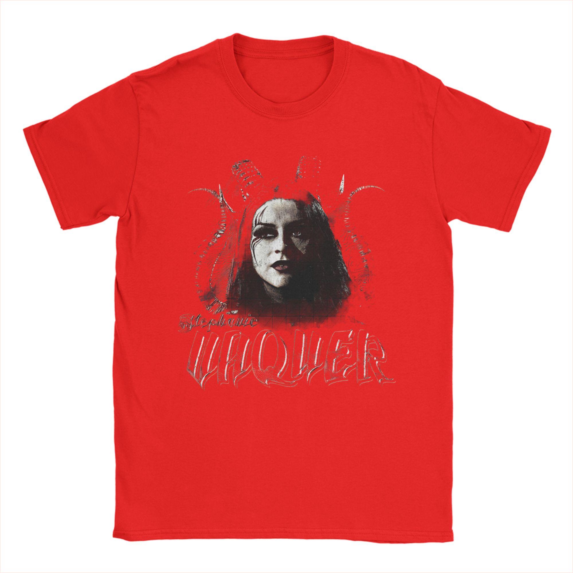 

Unisexs Stephanie Vaquer La PrimeraBYimg T Shirts Pure Cotton Tops Casual Short Sleeve Round Neck Tee Shirt S