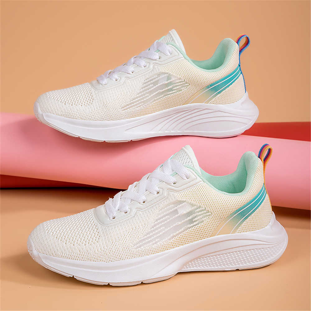36-40 Big Sole Orange Sneakers Women's Shoes Casual Tennis Boot For Women Sport Tenisse Teni Of Famous Brands Foot-wear