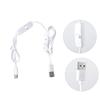 Portable USB to Type C Charging Cable with Power Switching Button Male to Male Connectors Wire Support 5V3A Charging
