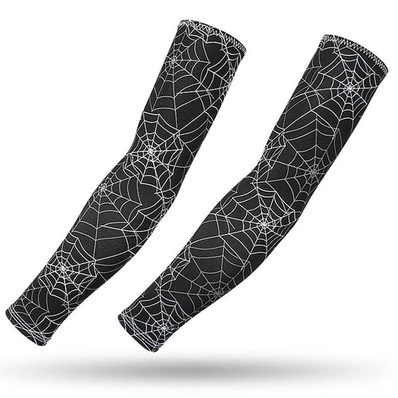 Quick Dry Arm Compression Sleeve Basketball Cycling Arm Warmer Summer Running UV Sun Protection Armguards Sunscreen Cuff Cover