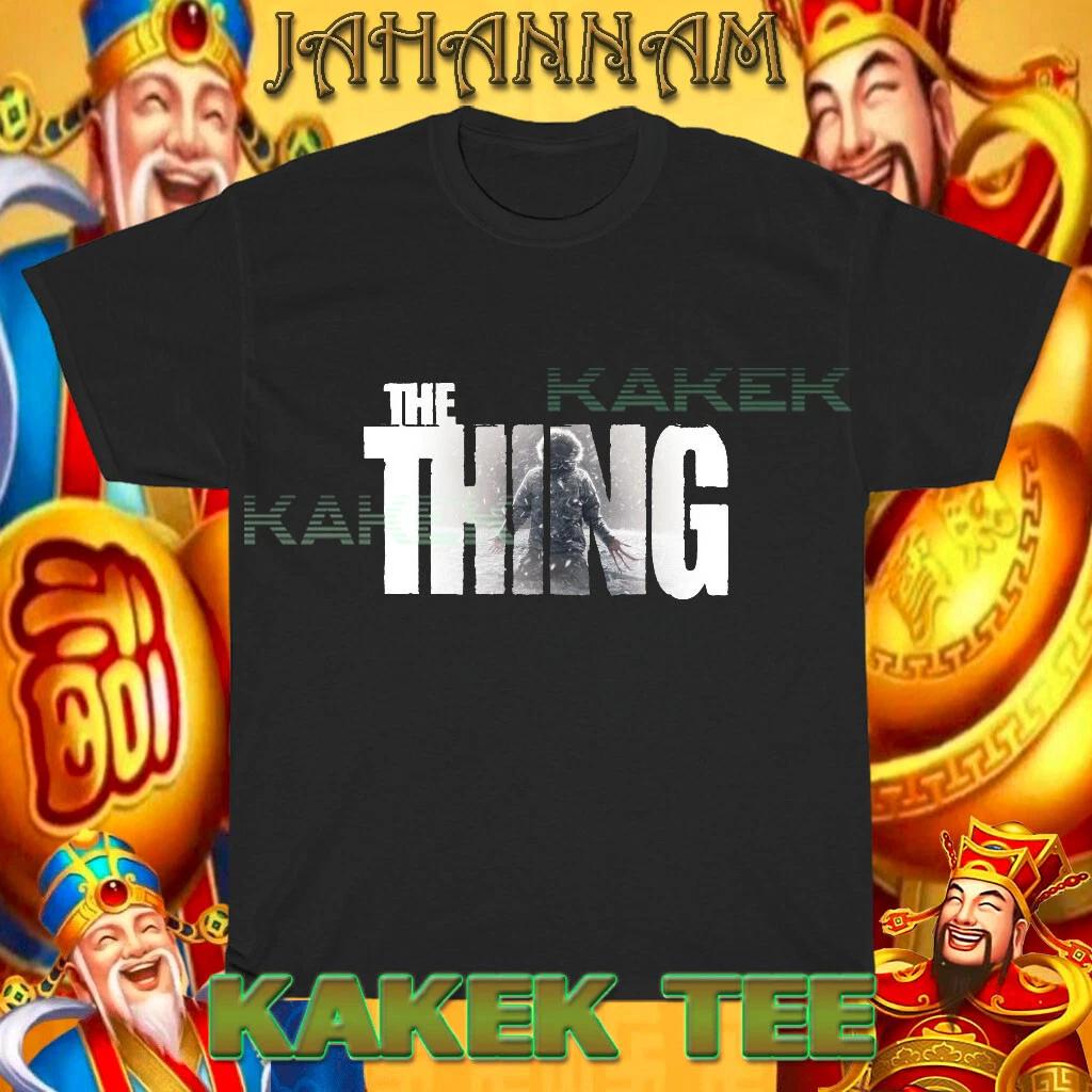 

New The Thing Horror Movie Logo American T shirt Funny Size S to 5XL XL