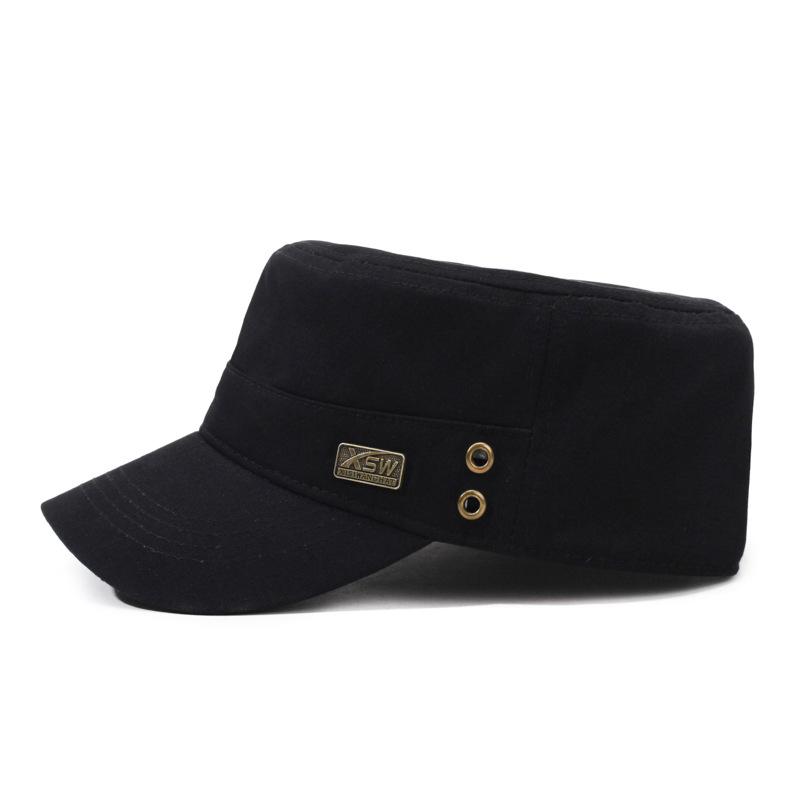 Men's Flat Top Cap Outdoor Fishing Cap Spring Autumn Cap