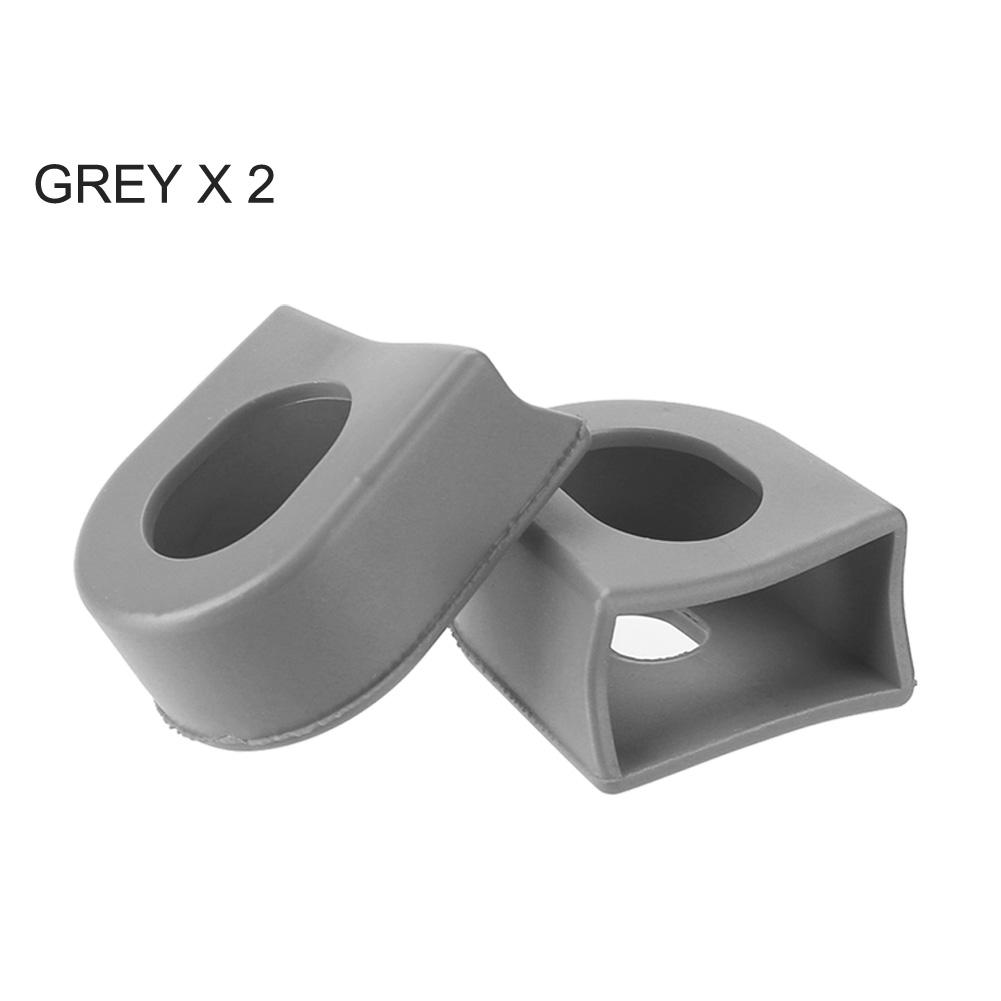 1/2 Pairs Crankset Protector Crank Protective Sleeve Bicycle Accessories for Shimano MTB Bike Gear Pedal Crank Silicone Cover