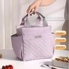 10L Large Capacity Insulation Student Lunch Bag Office Handheld Aluminum Foil Insulation Bag Fresh Keeping Refrigerated Ice Bag
