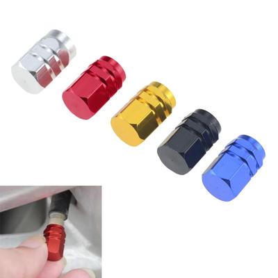 4 teile/los Radkappen Diebstahlsicheres Aluminium Auto Rad Reifen Ventile Reifen Stem Air ventilkappen Luftdichte Abdeckung
