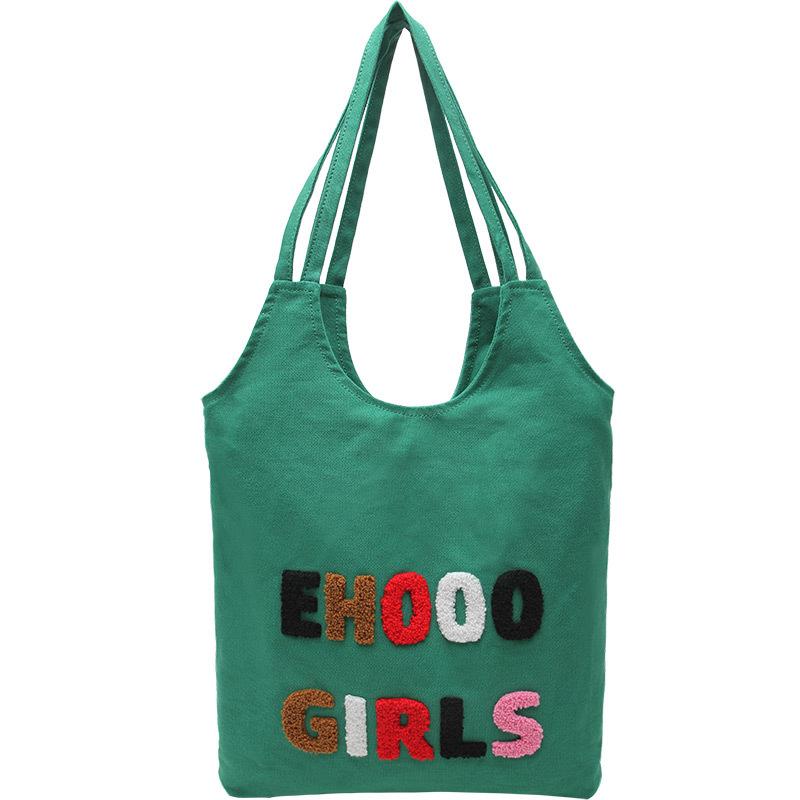 Washing Canvas Bag Women's Old Mori Series Large-capacity Shoulder Bag Series Casual Tote Bag