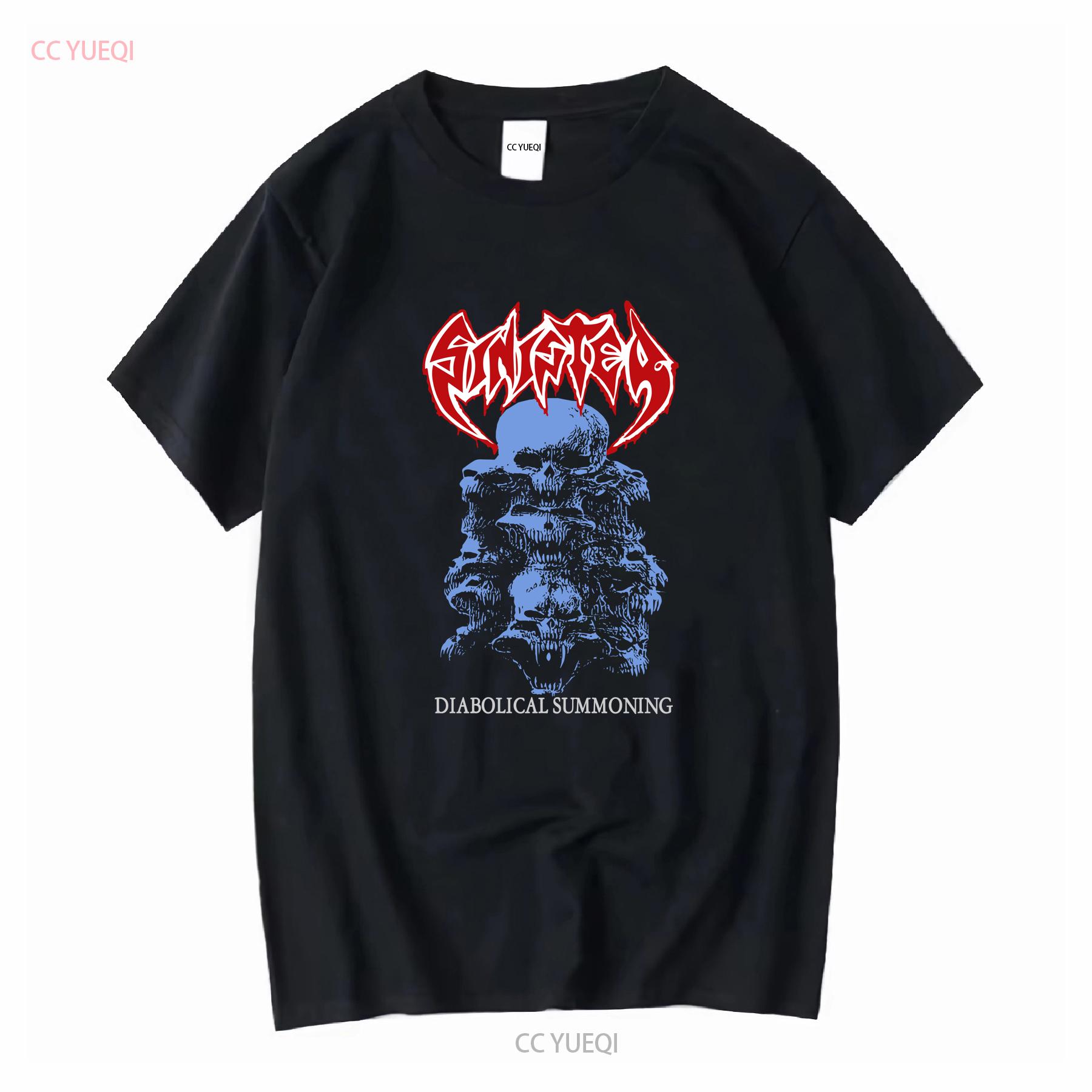 

Rare Sinister Diabolical Summoning New Black T Shirt All Size S 5XL 1P197 vintage Washed Comfortable Stylish fashion Casual 4XL