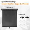 2 Pack Car Window Shade For Baby,Car Sun Shade For Baby With Uv Protection Retractable