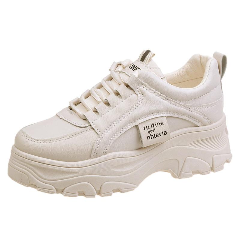 Spring new dad shoes female students platform heightening sports shoes female casual shoes children's tide