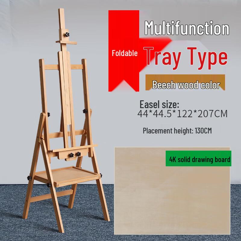 Handun Dual-Use Mini Easel with 4K Drawing Board