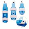 3pcs Adjustable Aluminum Foam Finger Splint with Closure - Lightweight Breathable Hand Support Bracket for Enhanced Stability