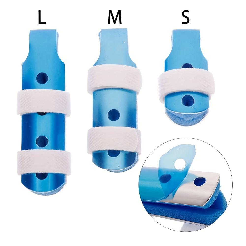 3pcs Adjustable Aluminum Foam Finger Splint with Closure - Lightweight Breathable Hand Support Bracket for Enhanced Stability