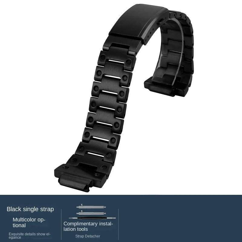 GA-2100 Watchband case Mod Kit For Casio G-SHOCK Farm Oak GA2100 GA2110 GA-B2100 Modified metal Bezel stainless steel strap Tool