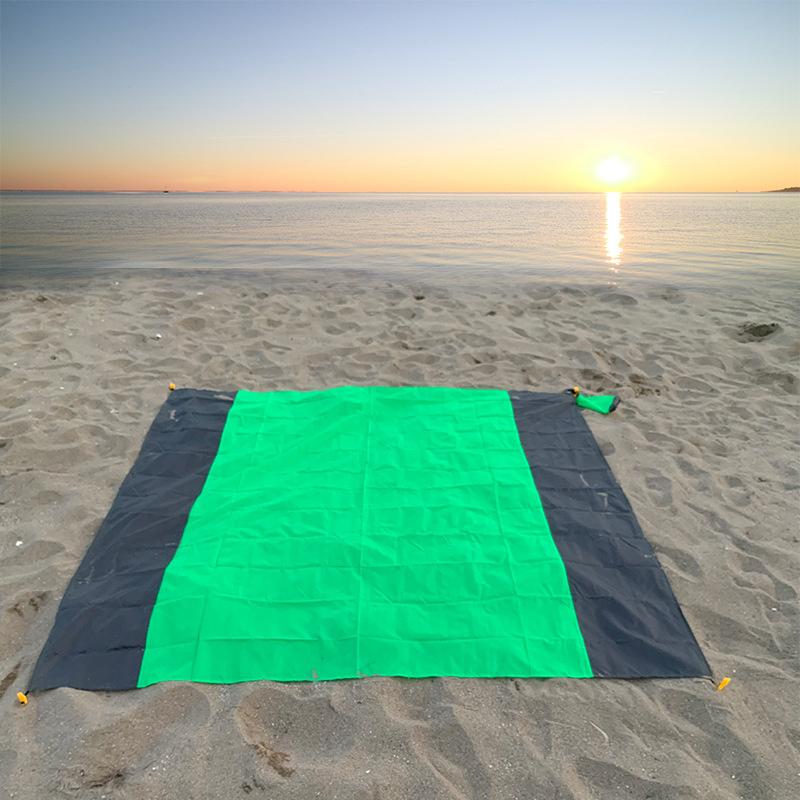 Waterproof Beach Mat Extra Large Outdoor Camping Mat Blanket Folding Sand Free Pocket Mattress Portable Lightweight Picnic Mat