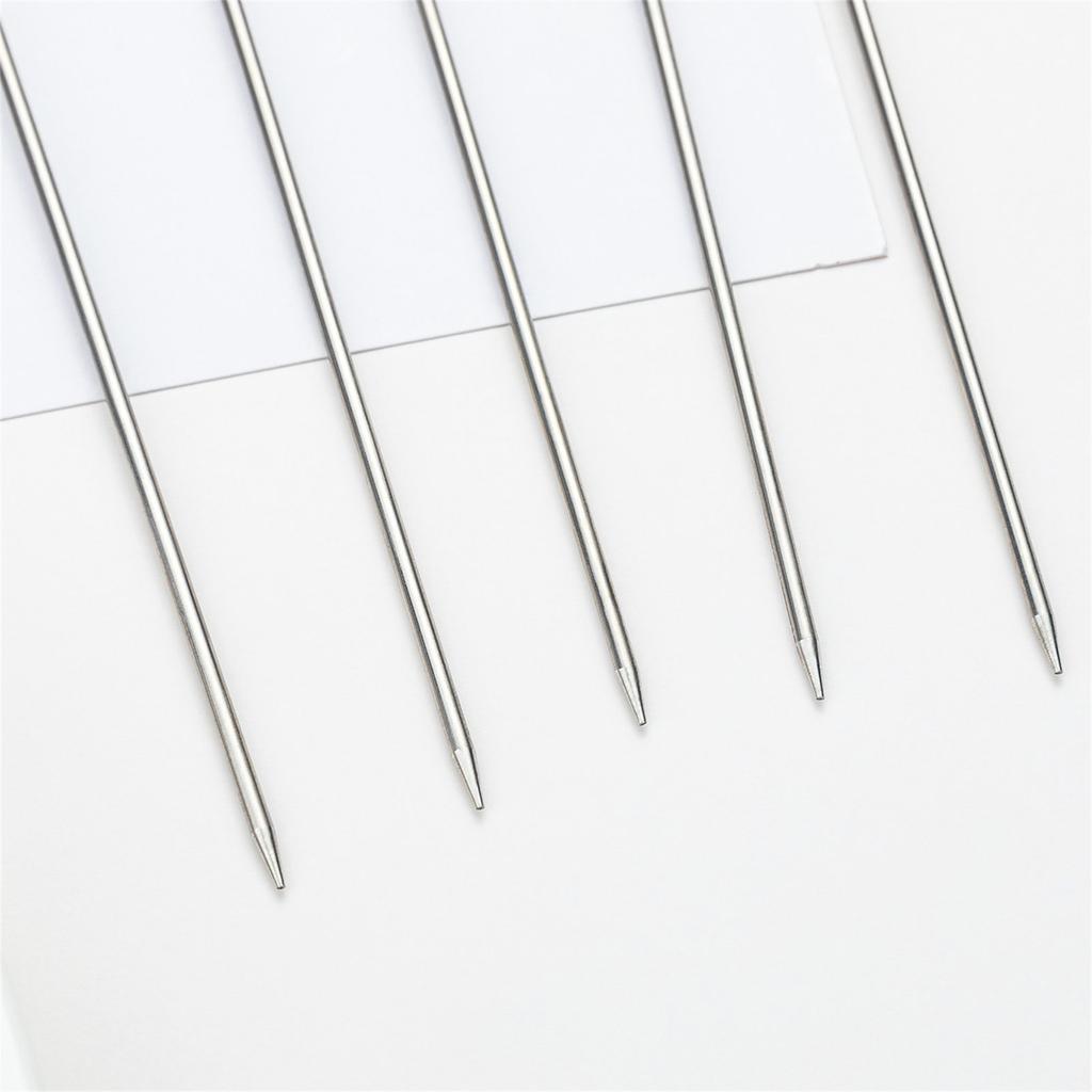 Balení 6 nerezových jehel na testování koláčů, sonda na cupcakes a sušenky, cukrářské příslušenství, kuchyňské pečicí náčiní