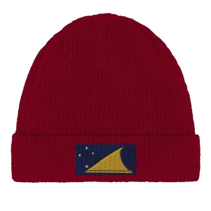 Bonnet Drapeau Tokelau en Rouge