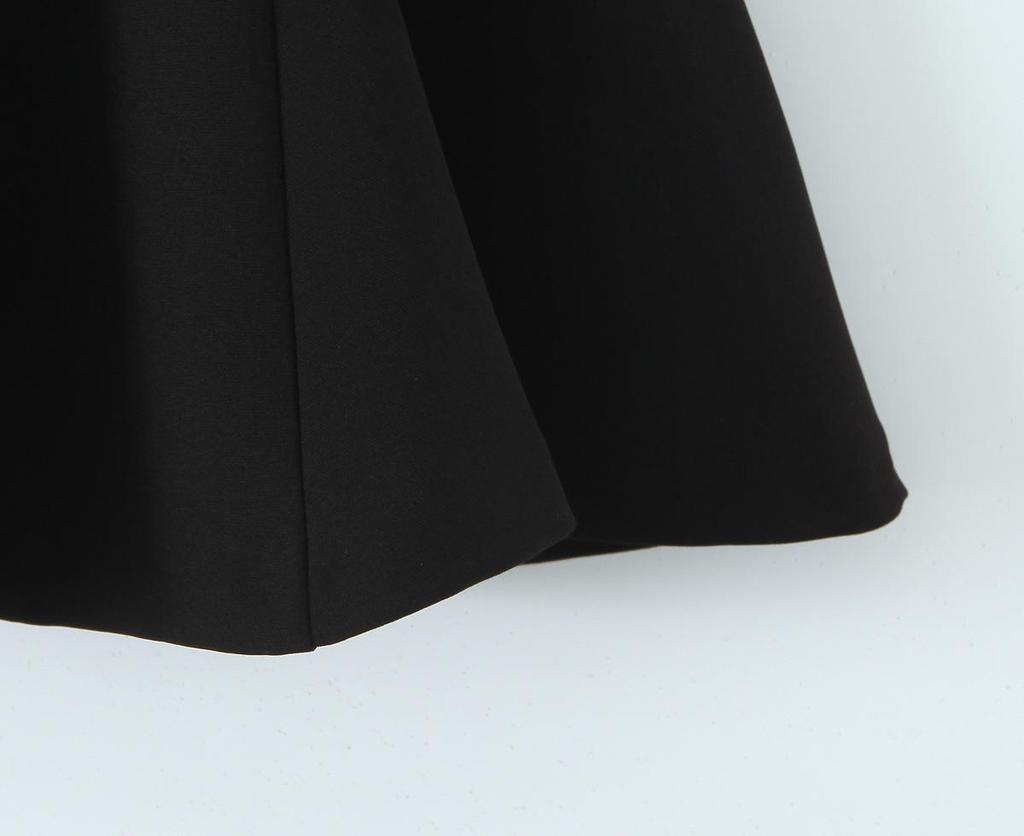 Spring 2025 Women's European & American Style Slim Wave Dress