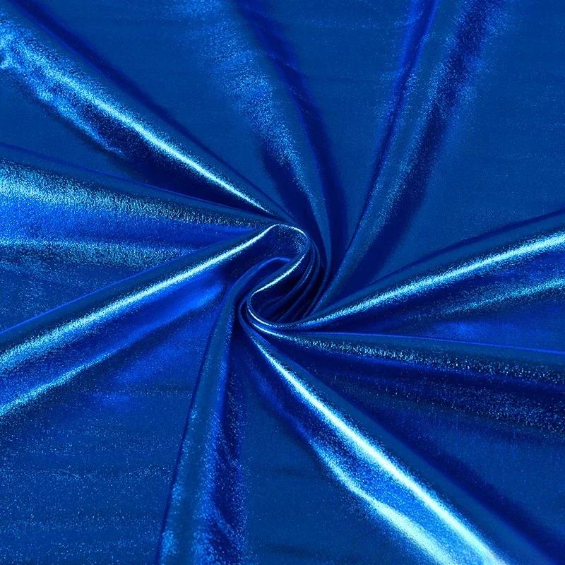 

100x150 см Высокоэластичная Глянцевая Спандекс Стрейч Бронзовая Ткань Для Свадебного Украшения Сценические Ткани Для Одежды 100x150cm