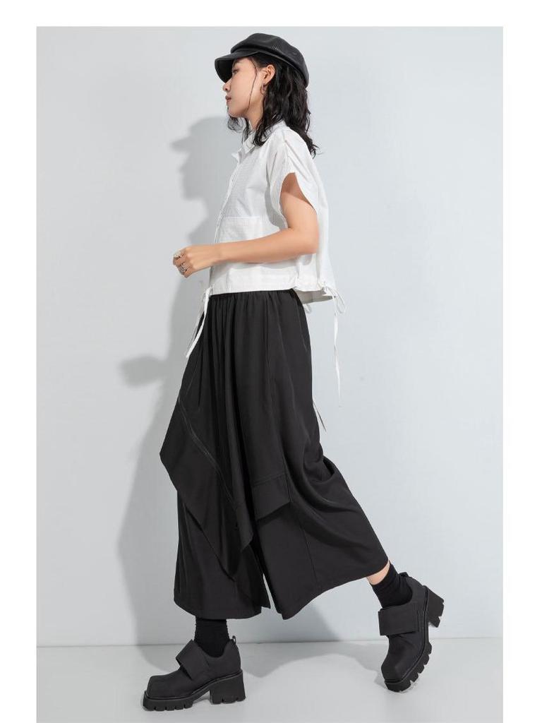 2025 Fall Women's Loose Short Sleeve Blouse - Chic, Casual & Stylish