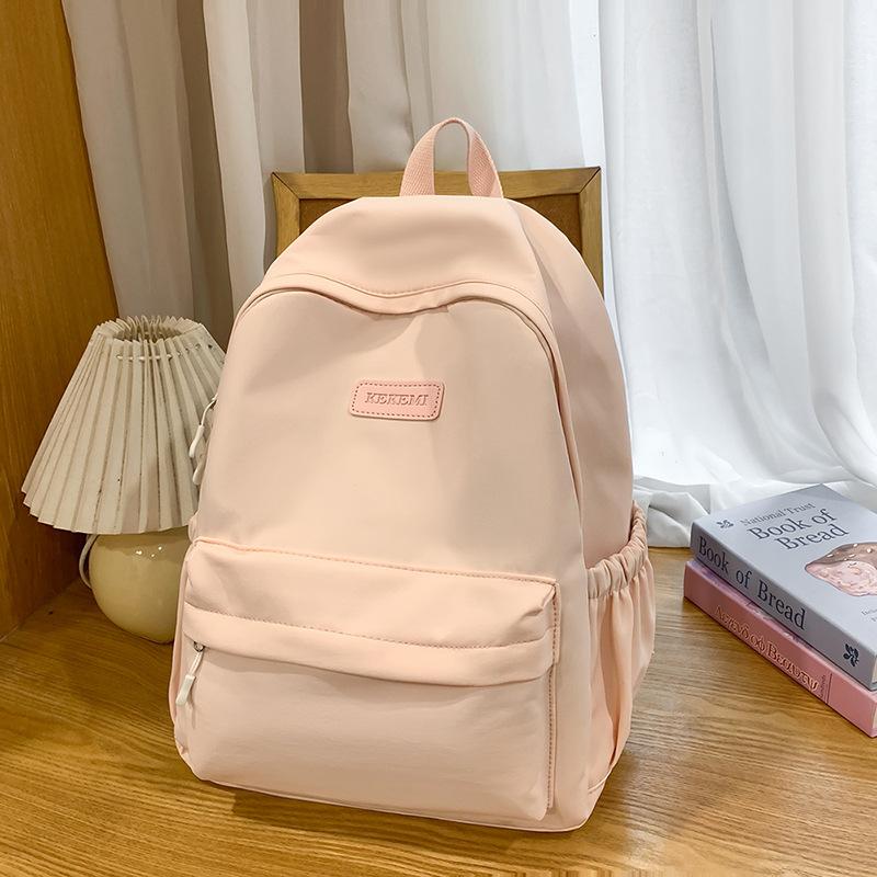 Japanese Casual Versatile Junior High School Student Schoolbag Female Campus Commuter Backpack Lightweight High School College Student Backpack Male
