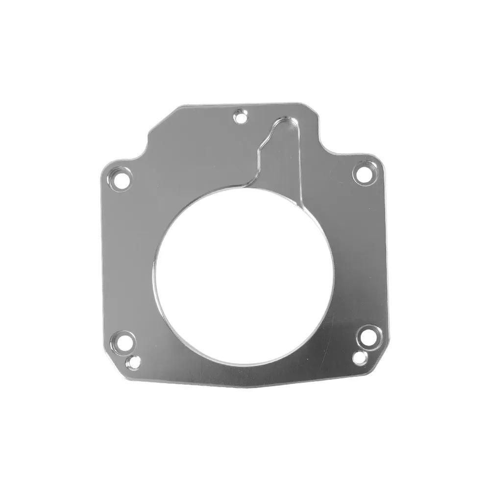 For LS Truck Adapter TB-1021 LS Manifold Throttle Body Adapter Plate 4 Bolt Intake To 3 Bolt TB Gasket New Arrived Aluminum