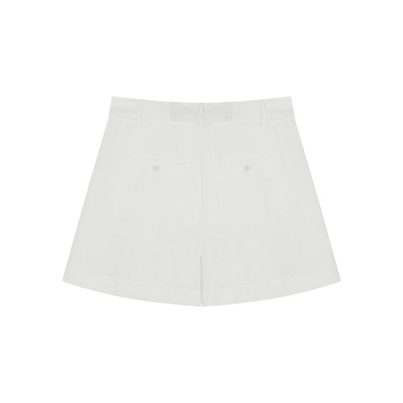 Teenie Weenie Women's Adjustable Waist Rolled Hem Shorts