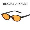 New Retro Oval Small Frame Sunglasses for Women's European and American Instagram Street Pography Sunglasses