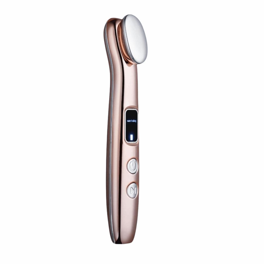 Hot Compress Eye Massager Pen Vibration Massage Eye Lifting Wand Facial Beauty Device Home Use золотой