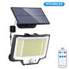 200 LED Solar Motion Lights Waterproof Solar Security Flood Lights Outdoor 3 Modes Remote Solar Powered PIR Lamp Garden Shed